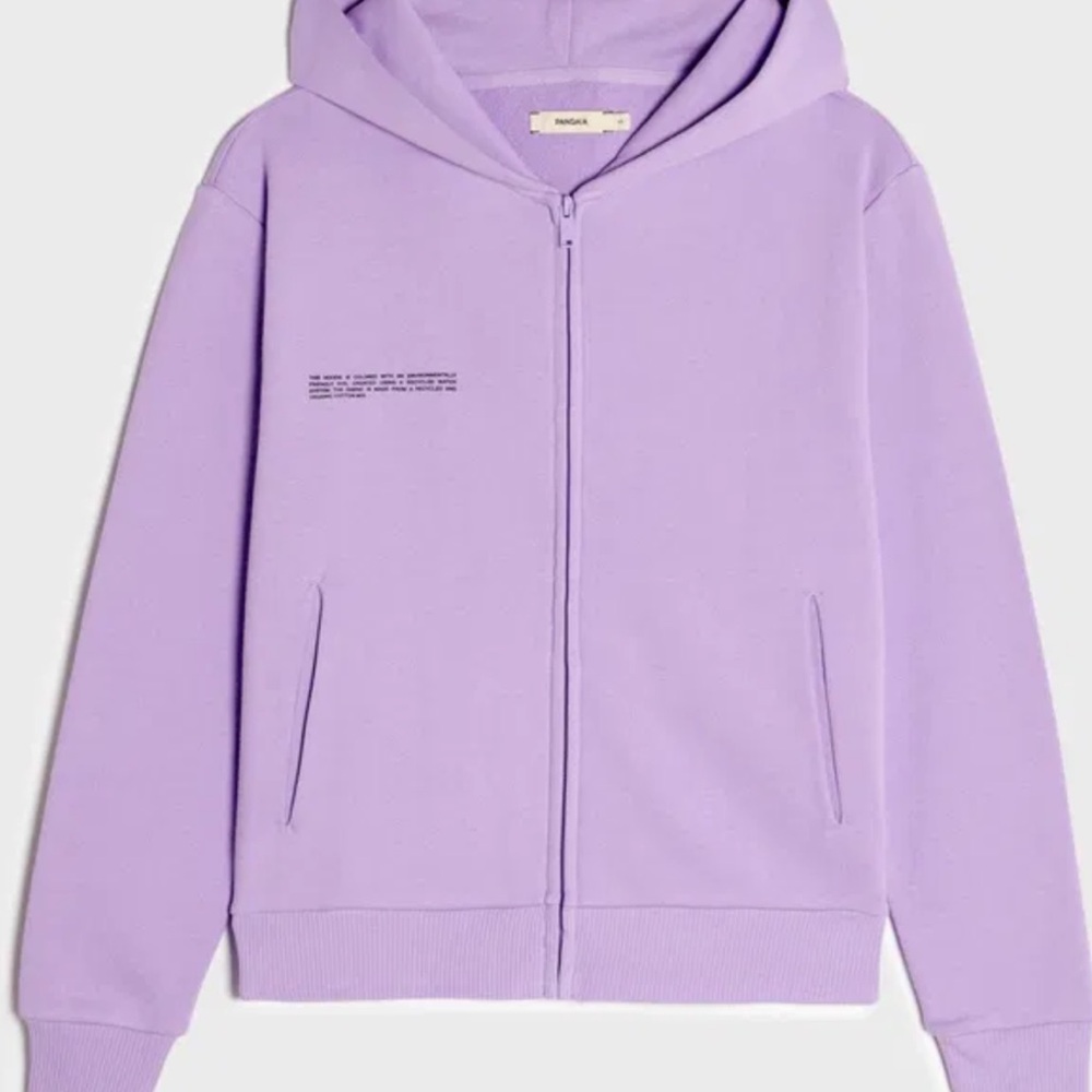 Pangaia Organic Cotton zipp hoodie unisex
